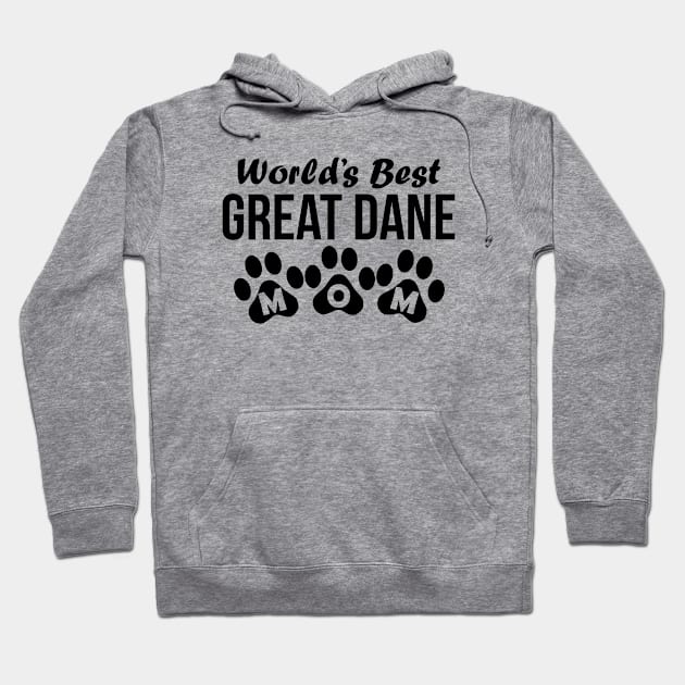 World's Best Great Dane Mom Hoodie by CoolShirts